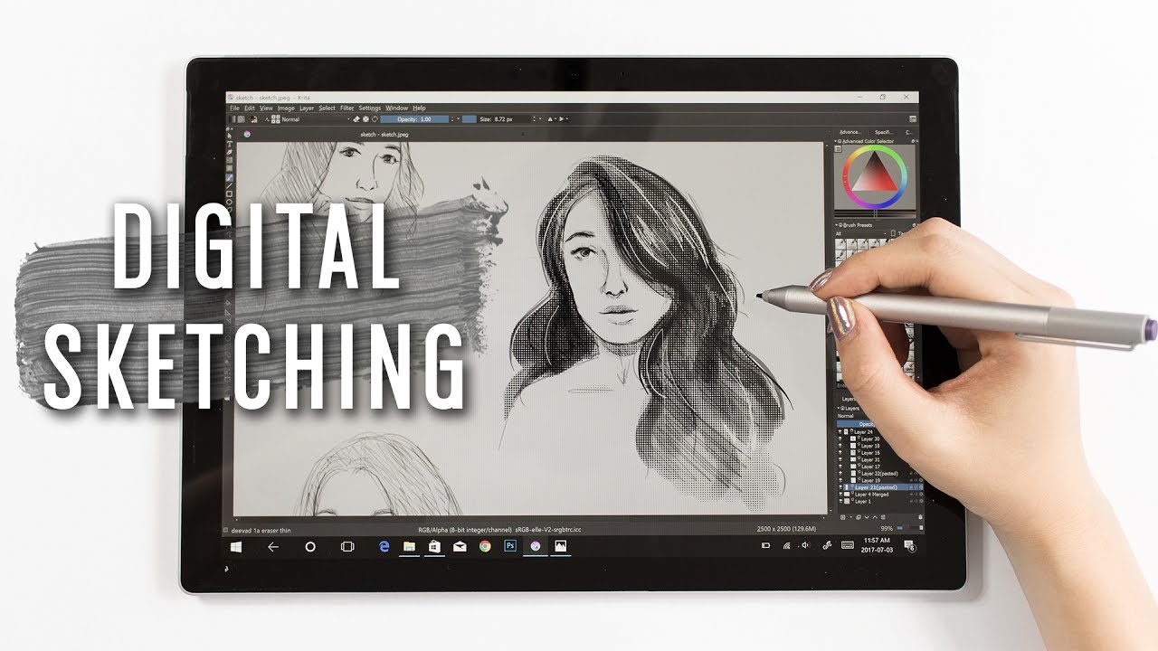 DIGITAL SKETCHING | Sketchbook Sessions