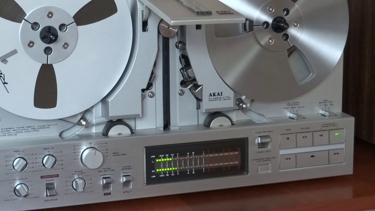 AKAI GX-77 (из США) В РАБОТЕ часть 3 (из 3)