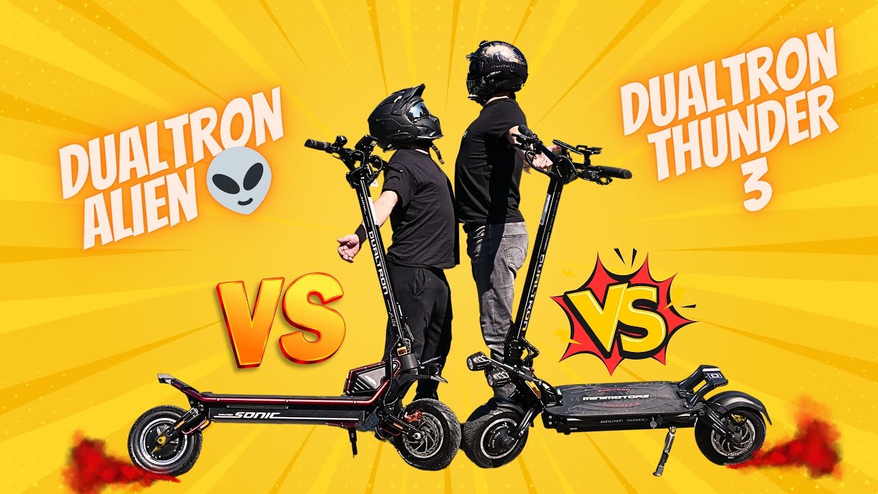 DUALTRON ALIEN 👽 VS THUNDER 3 !
