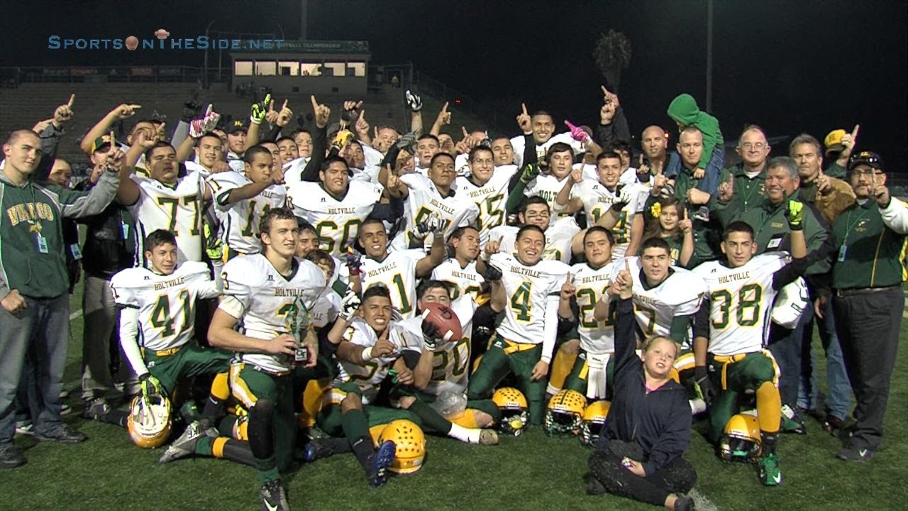 Holtville vs. Crawford, CIF-SD Division V Championship, 11/30/13