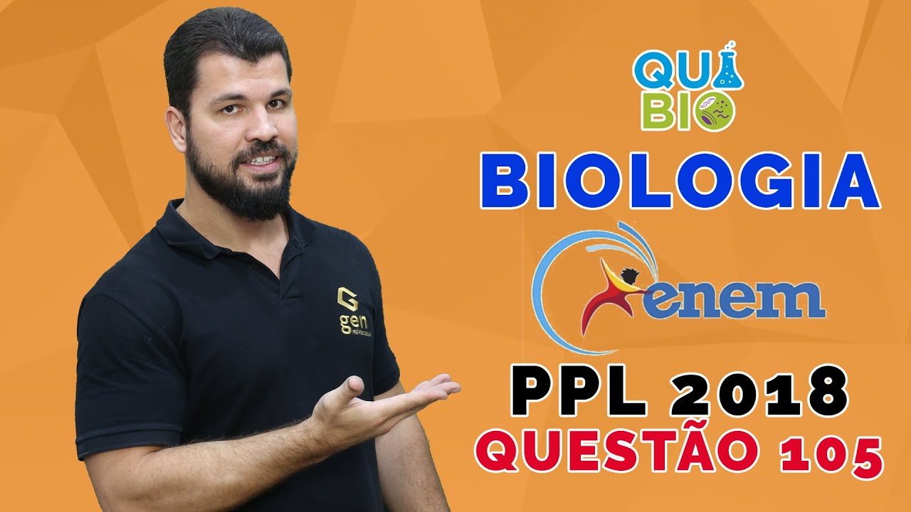 ENEM 2018 PPL - Questão 105 - A fotossíntese é um processo físico-químico realizado por organismos