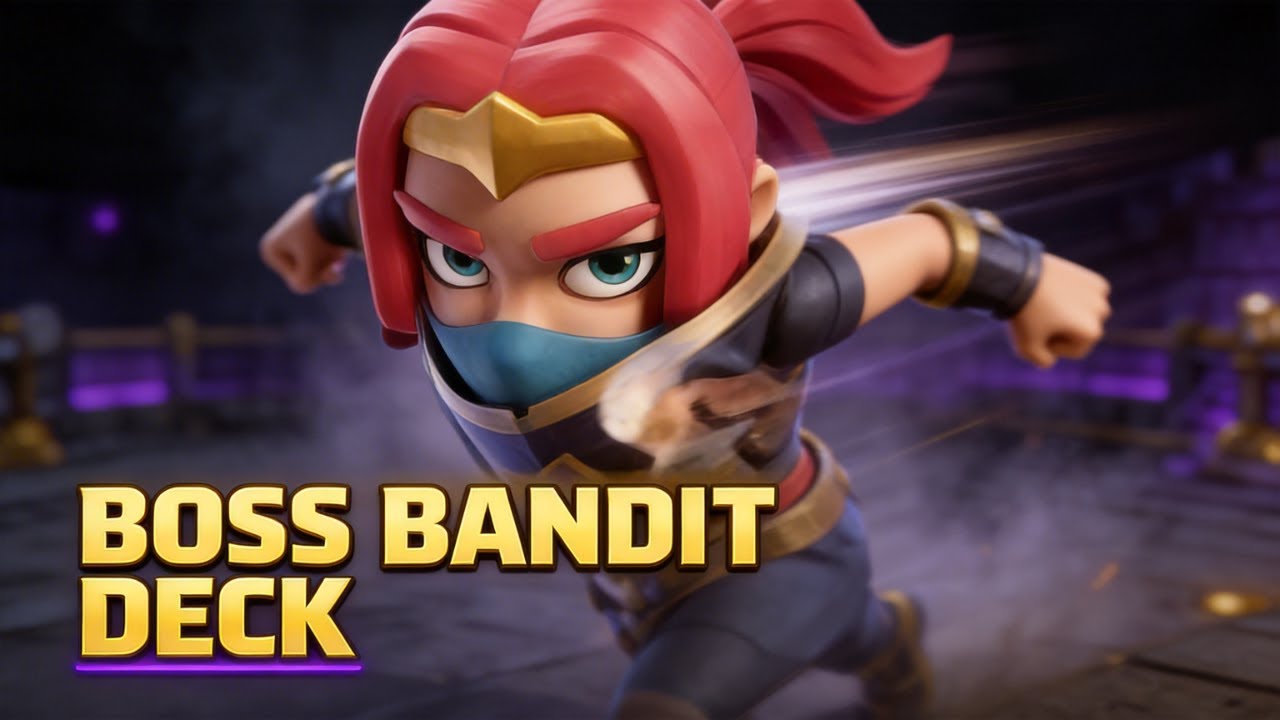 They Couldn’t Stop This Boss Bandit Deck | Clash Royale