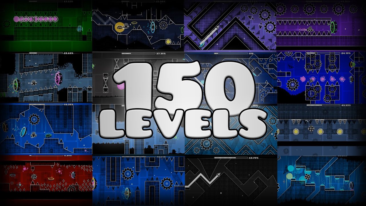Beating the ENTIRE SH*TTY DEMON LIST | Geometry Dash 2.1