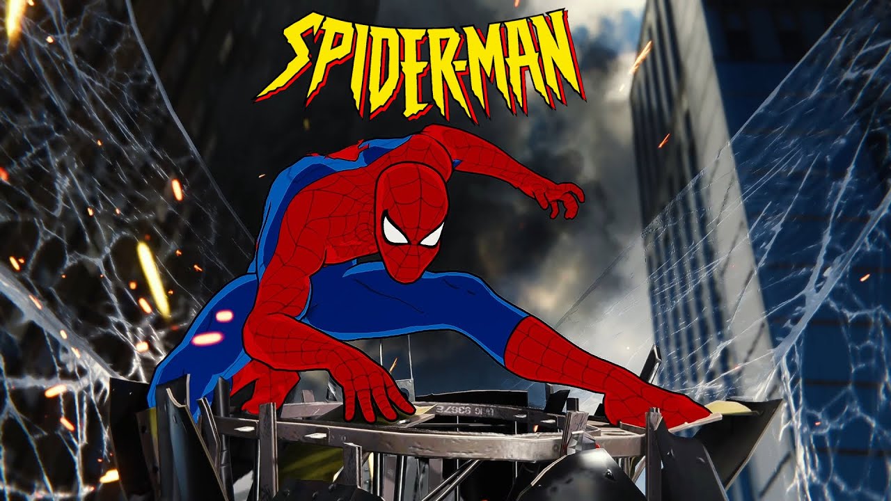 Spider Man PC TAS 1994 Intro Full Recreation With Mods