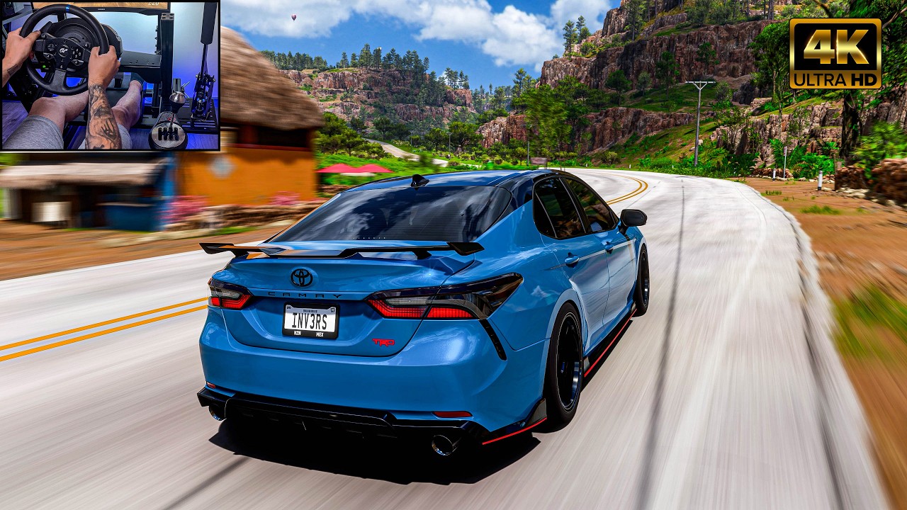 Toyota Camry TRD - Forza Horizon 5 | Thrustmaster T300RS Gameplay