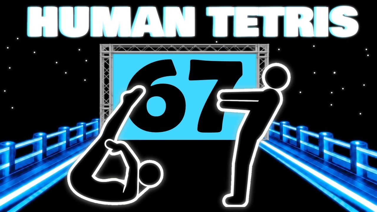 Human Tetris DUO x CO-OP | 2 Players Immersive Interactive Game