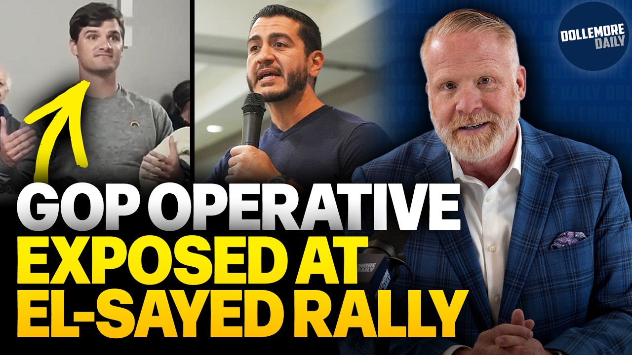 UNREAL: Abdul El-Sayed Publicly Exposes Republican Operative at Campaign Event