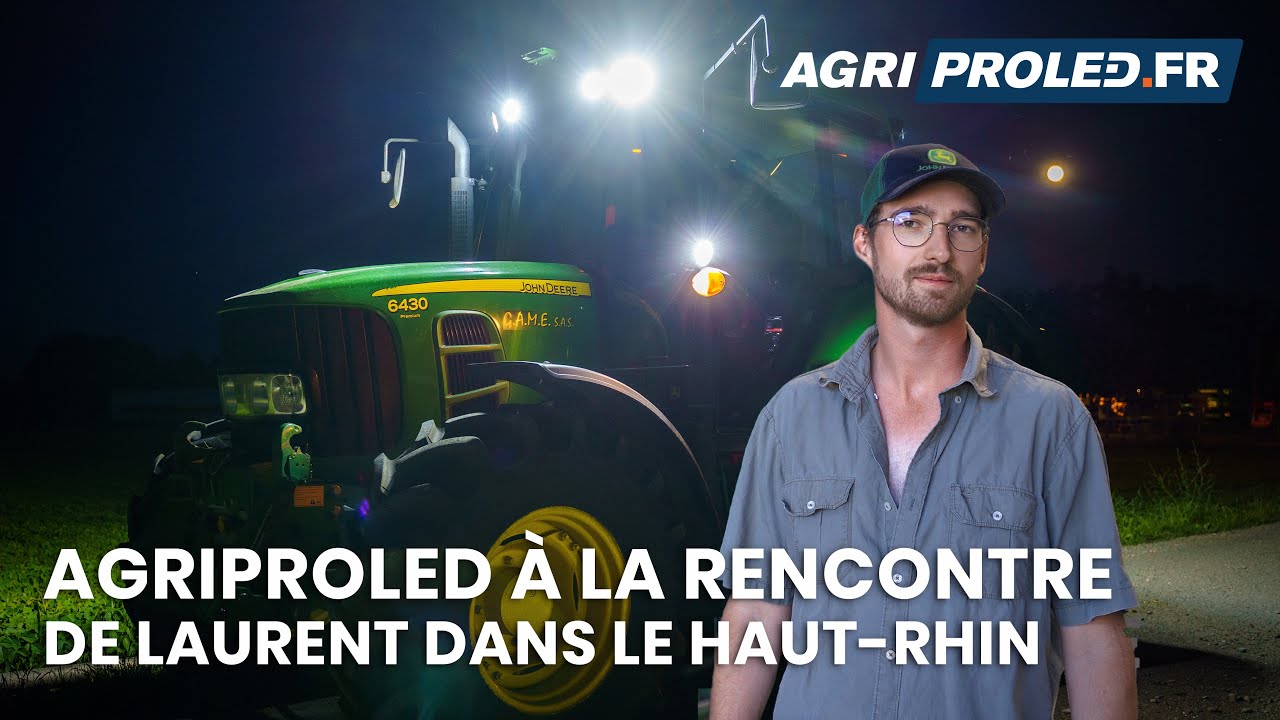 AgriproLED à la rencontre de Laurent dans le Haut-Rhin