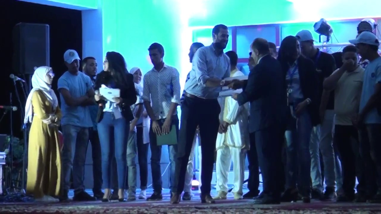 حفل تخرج الفوج الأول  من طلبة القطب الجامعي لأيت ملول