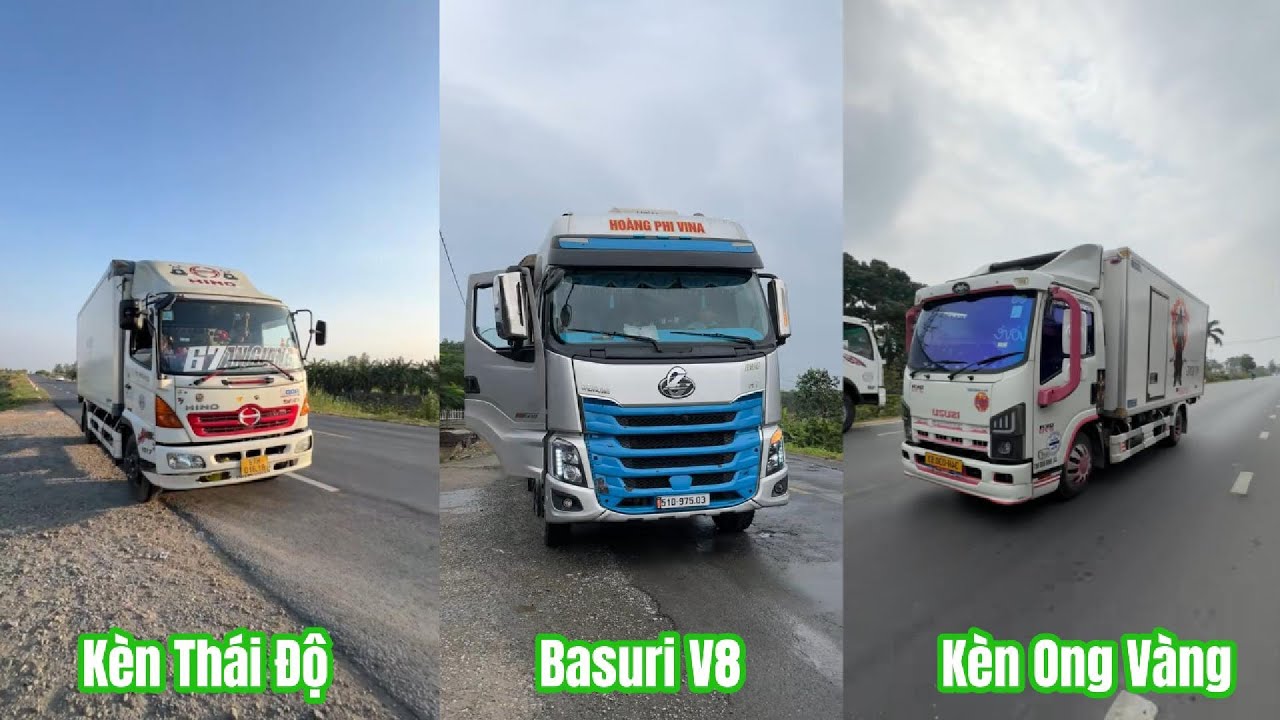 Xe Tải Chích Kèn Độ Cực Chất, Kèn Ong Basuri Và Kèn Thái Độ