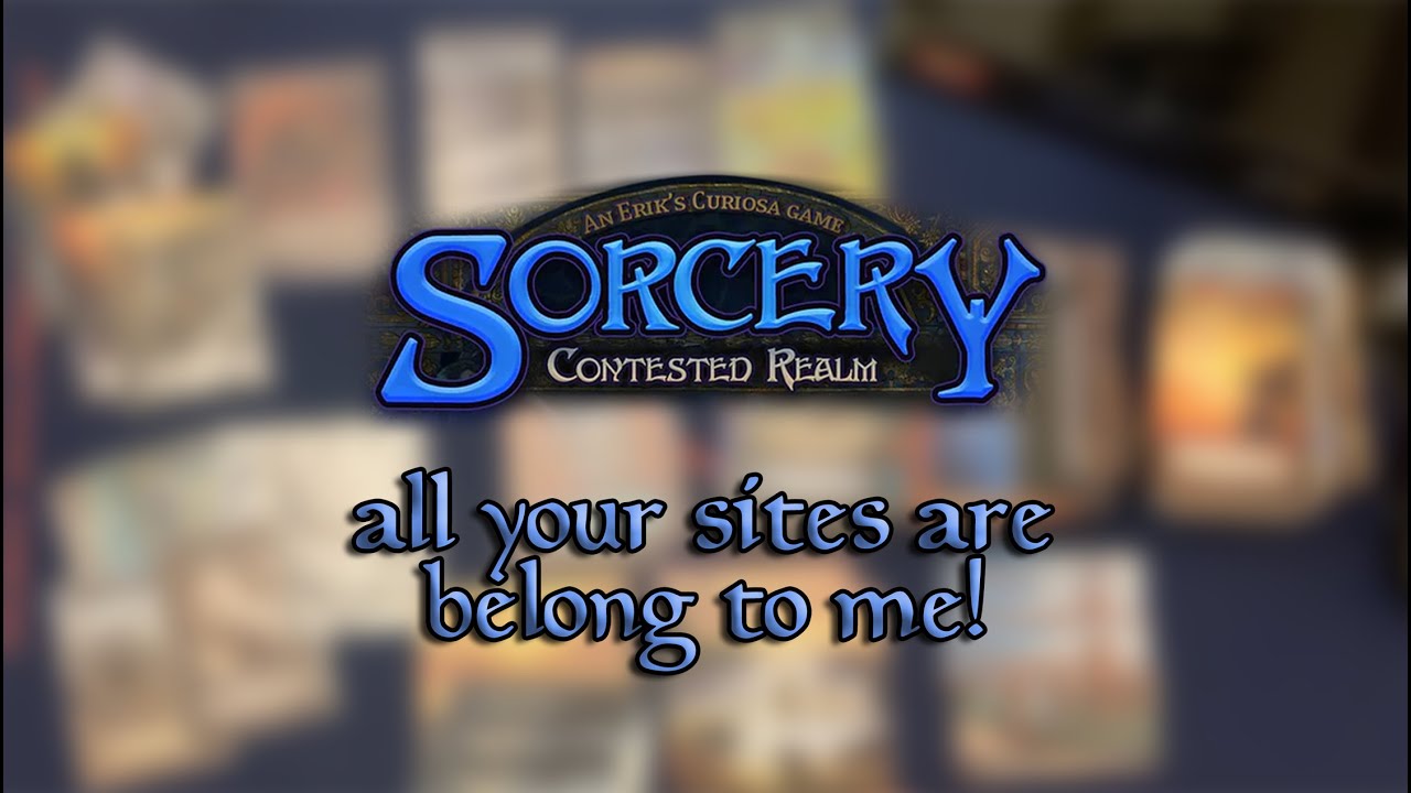 All your sites belong to me! First alpha #sorcerytcg box opening! I really thought I got a god box!