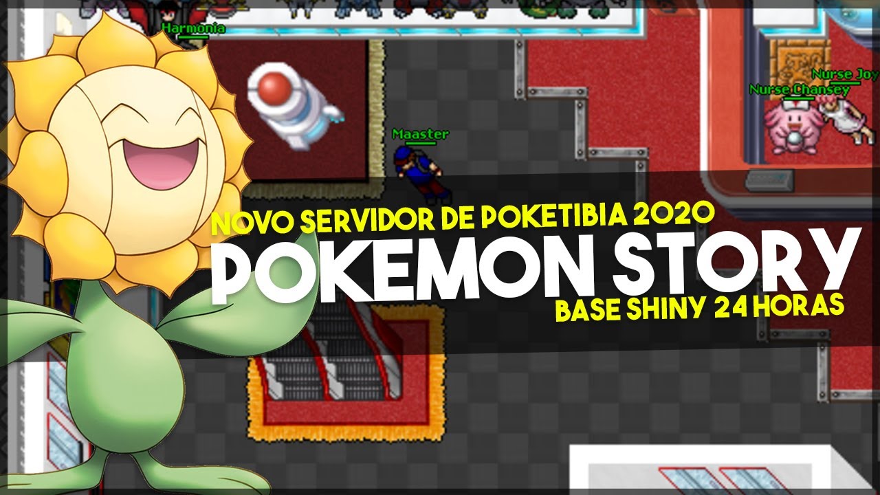 Novo Servidor de Poketibia 2020 - Pok&eacute;mon Story  | 24 Horas Online Base Mega e Shiny