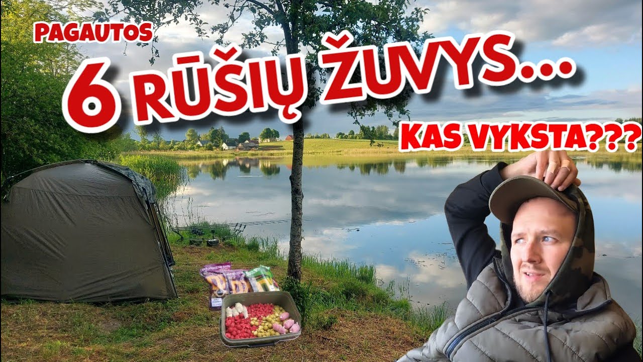 Karpiai, Karosai, Lynai, Šamai, Lydekos. Žvejyba Plūsčios Ežere. Karpininko Dienoraštis #18