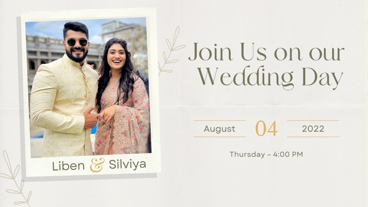 WEDDING CEREMONY OF LIBEN & SILVIYA