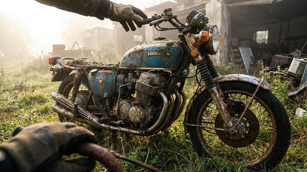 ASMR World’s First Superbike Restoration | Honda CB750 Four 1969 Reborn from Abandoned State