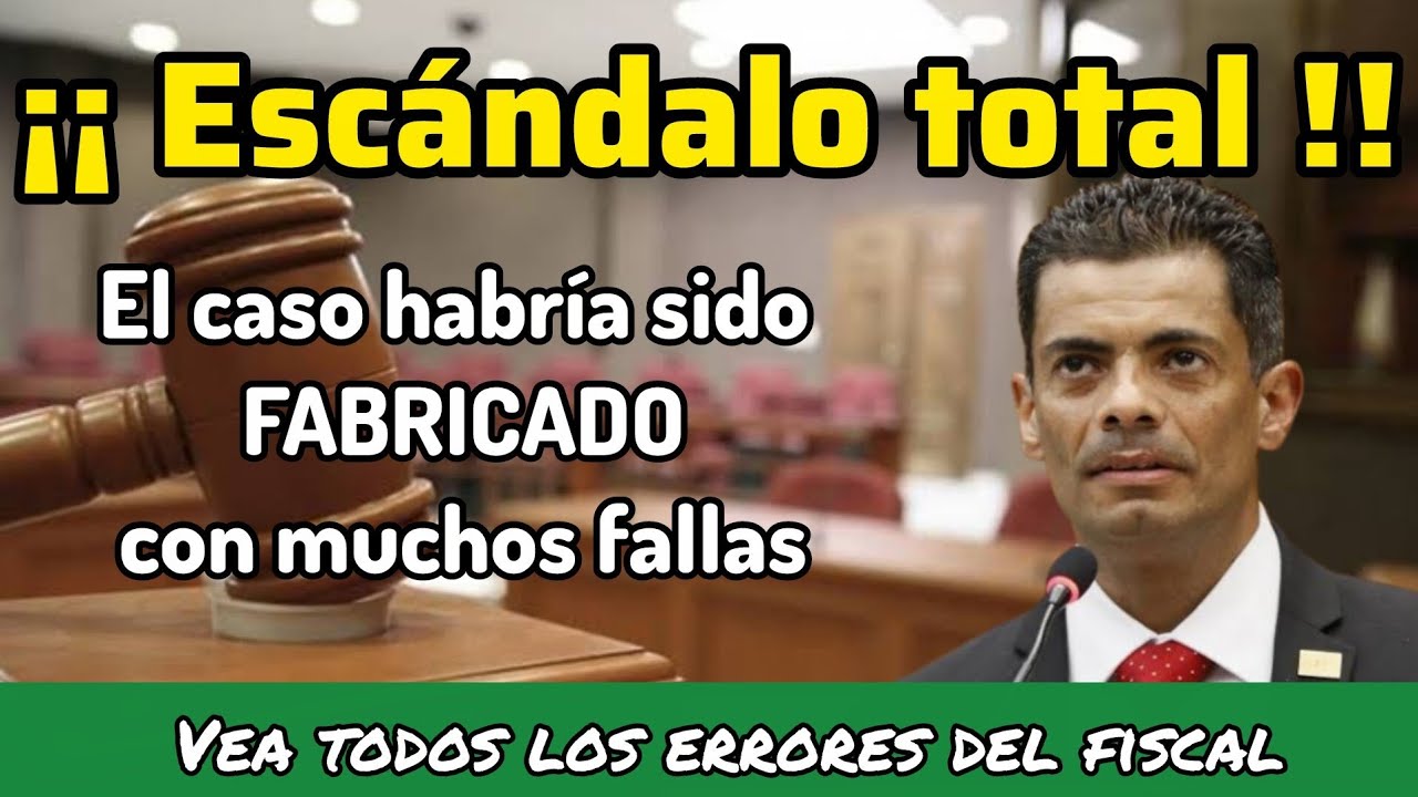 El caso habría sido fabricado, vea todas las fallas