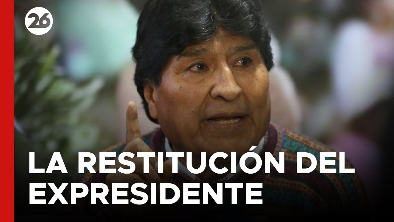 BOLIVIA | Manifestantes exigen la restitución de Evo Morales como candidato presidencial