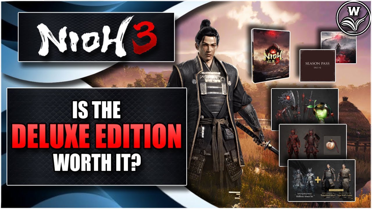 The Difference Between Base/Deluxe Edition & Pre-order Extras - Nioh 3 Guides, News & Updates