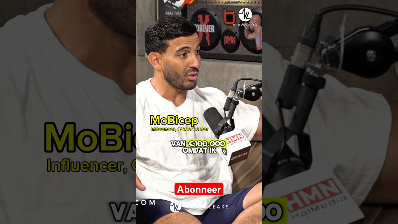 MoBicep: ik kreeg een boete van &euro;100.000 voor het kopen van nepvolgers #shorts