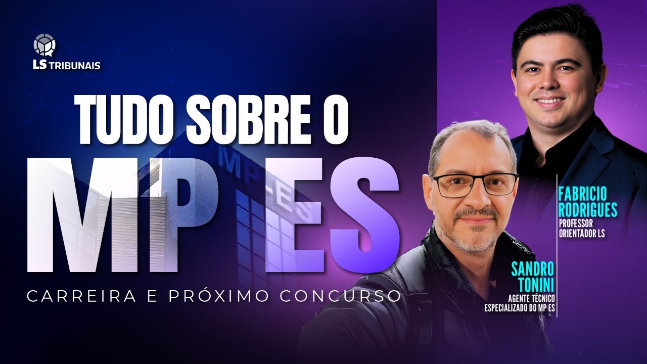 Saiba tudo sobre a carreira e o próximo concurso do MPES