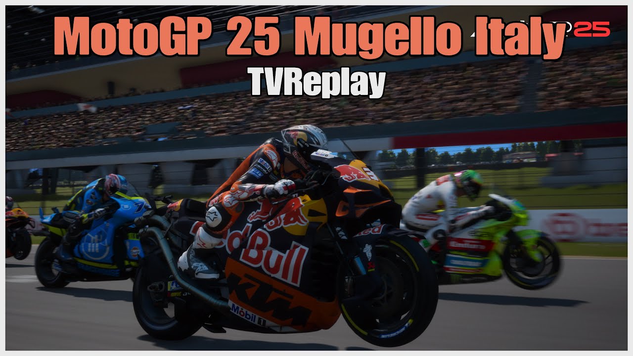 - MotoGP 25 Mugello Italy TVReplay  -