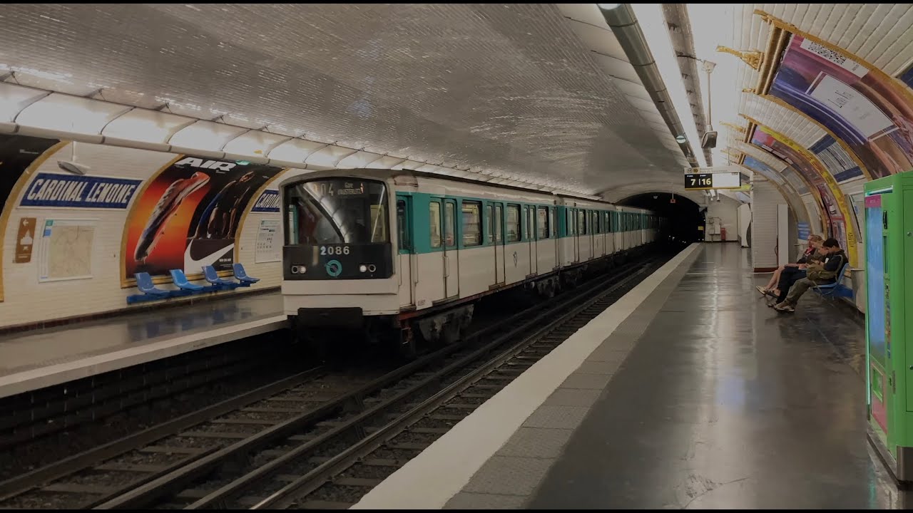 Paris, France | Metro, Heavy Rail, Funicular | Public Transportation Compilation