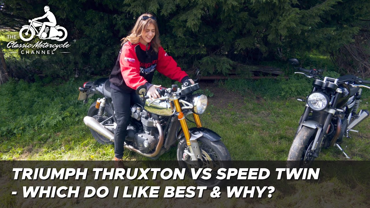 Triumph Thruxton RS vs Triumph Speed Twin 1200 - Comparison & Review