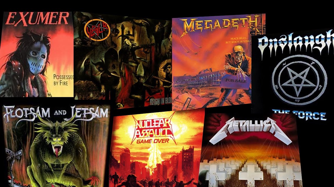 My Top Thrash Metal Albums Of 1986!