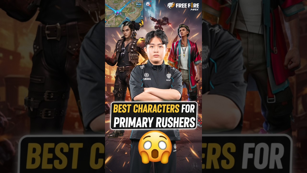 Best Rusher Character Combo 🔥 WASSANA Character Combination | OB51 #freefire #shorts #wassana