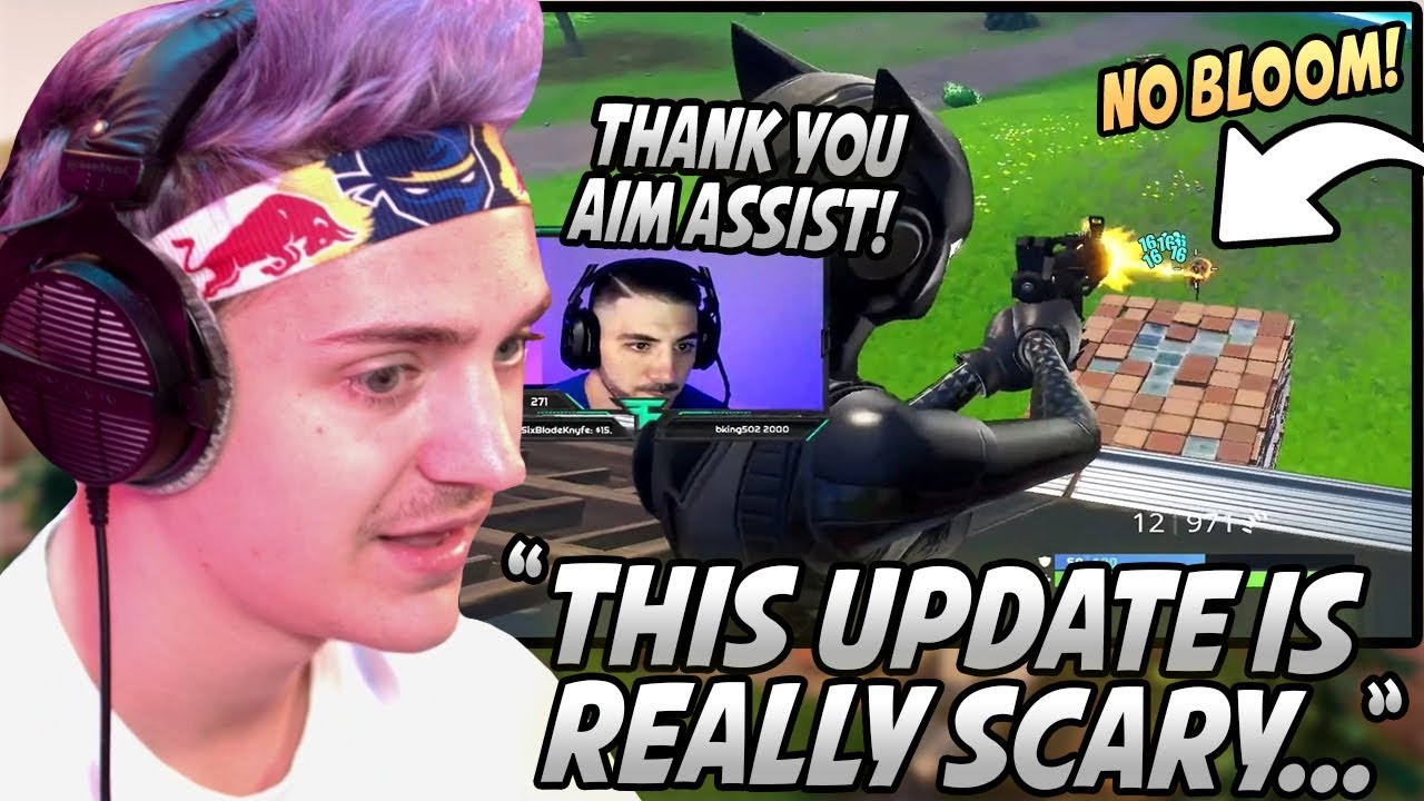 Ninja SHOCKED & NERVOUS After Watching NickMercs DOMINATE Solo Squads WITH The NEW 