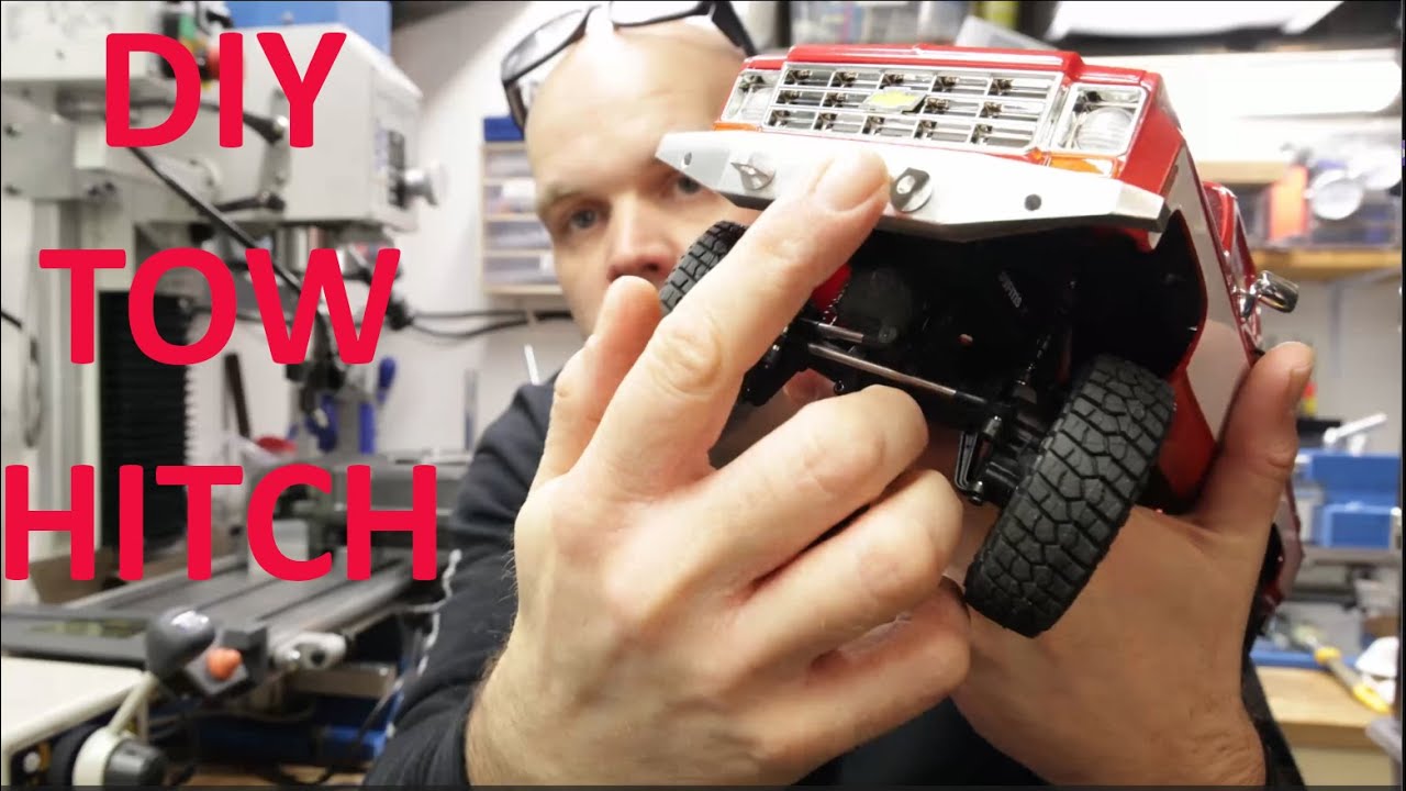 RC Crawler - FMS FCX18 v2 K10 - Mod3 Milling and Turning DIY  Tow Hitch for Bumper Norwegian AutoTxt