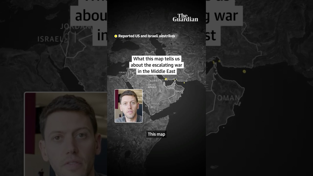 US-Israel war on Iran: what maps tell us about the unfolding crisis