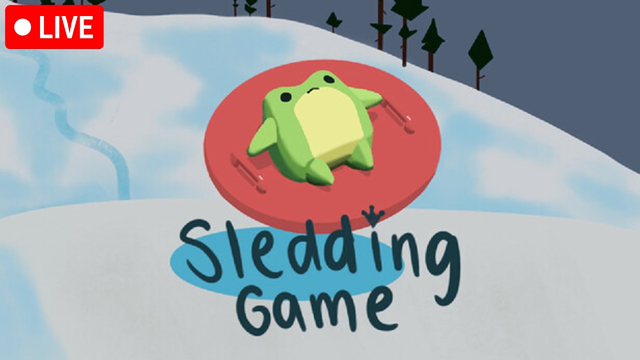 🔴 LIVE | Community Games! | Sledding Game