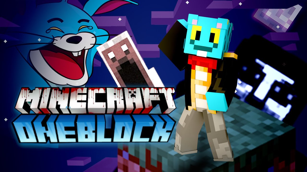 Skyblock lại còn kinh dị ! Minecraft Oneblock (w/Dương404 , Camlord , Mạnh Nghiện , Cry)