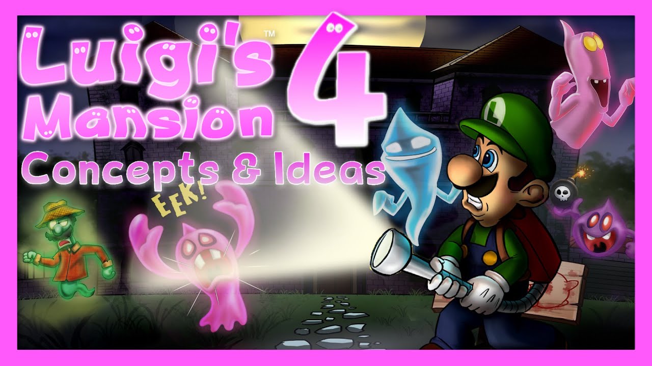 Luigi's Mansion 4 (Концепции и идеи) — ZakPak
