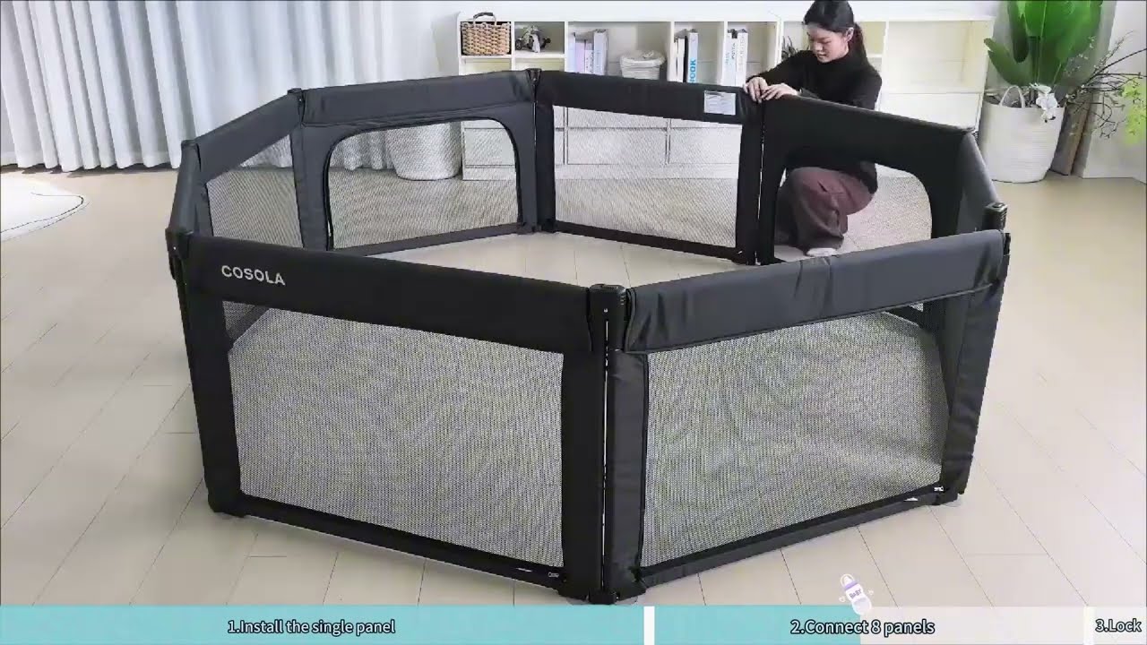 Cosola ModulaForm Play System Play Yard WL-003 model installation guide