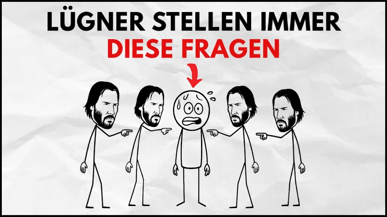 5 Fragen, die Lügner immer stellen – FALL NICHT DRAUF REIN