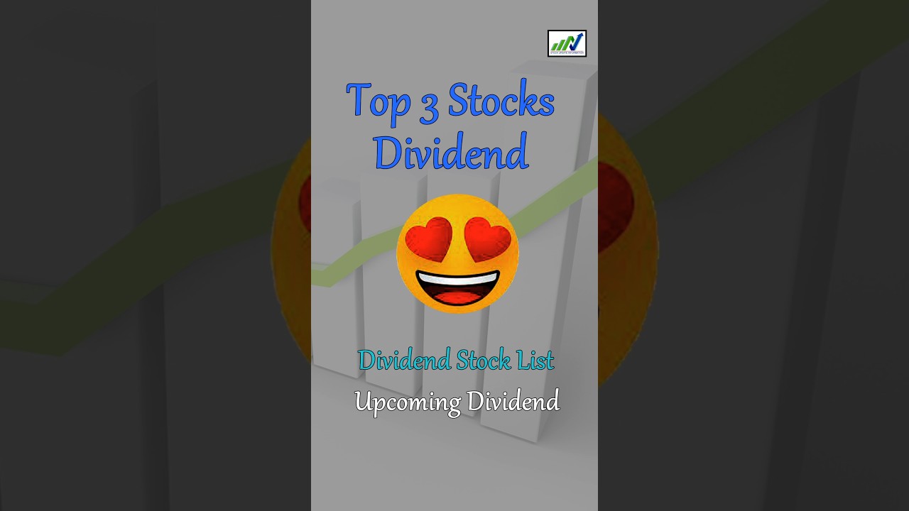 🤩 3 stocks upcoming dividend 23-09-2024 September 2024 💰💰 / #dividend