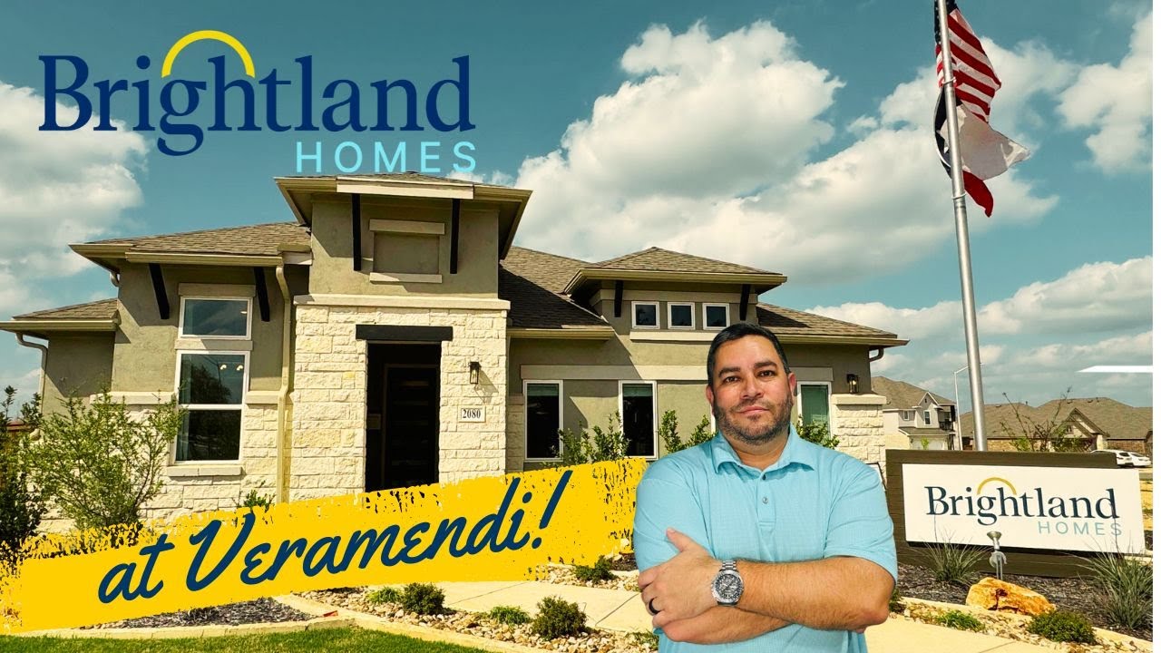 Brightland Homes | Veramendi | Juniper | 2170 SF | 4 Bedrooms |  Model Home Tour | New Braunfels TX