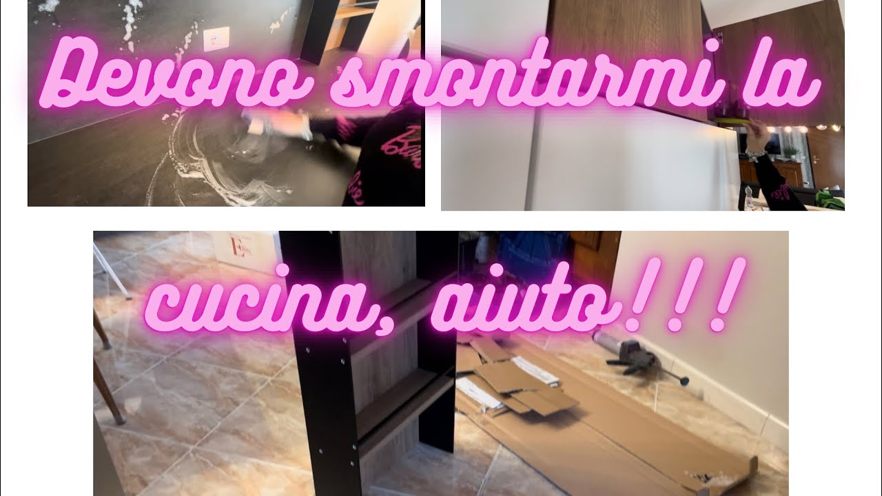 Devono smontarmi la cucina!!! #home #kitchen #curadellacasa #pulizie #homedecor #motivation #casa