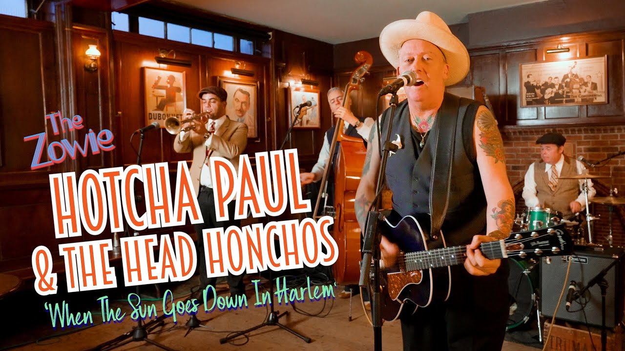 HOTCHA PAUL & THE HEAD HONCHOS - 'When The Sun Goes Down In Harlem' | Live from The Zowie | BOPFLIX