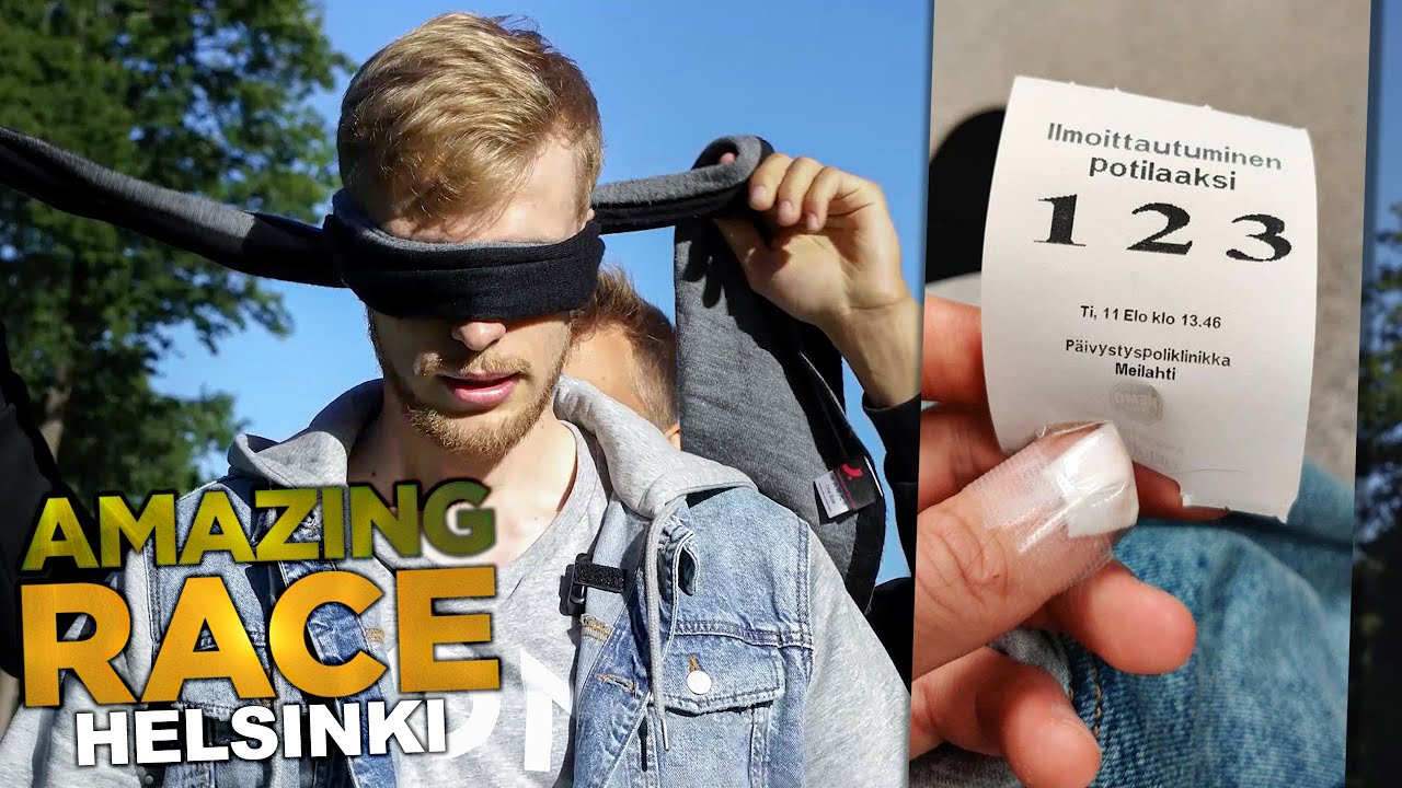 Jouduin sairaalaan tämän videon takia.. (AMAZING RACE HELSINKI)