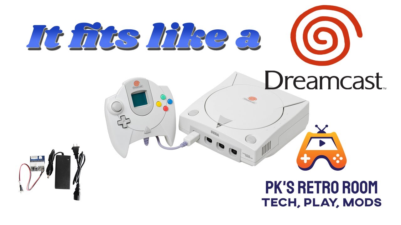 Dreamcast power supply replacement with Pico