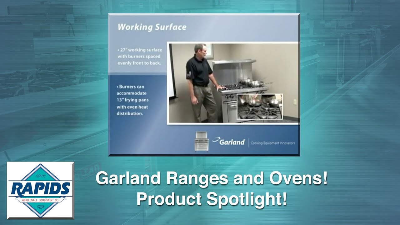 Garland Ranges and Ovens Spotlight (Review) from RapidsWholesale.com