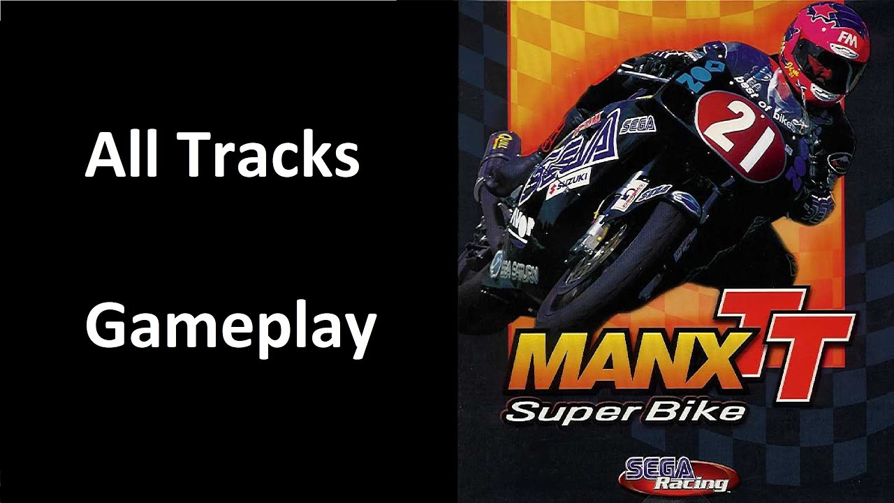 Manx TT Superbike (1997) (PC) - All Tracks - Gameplay HD