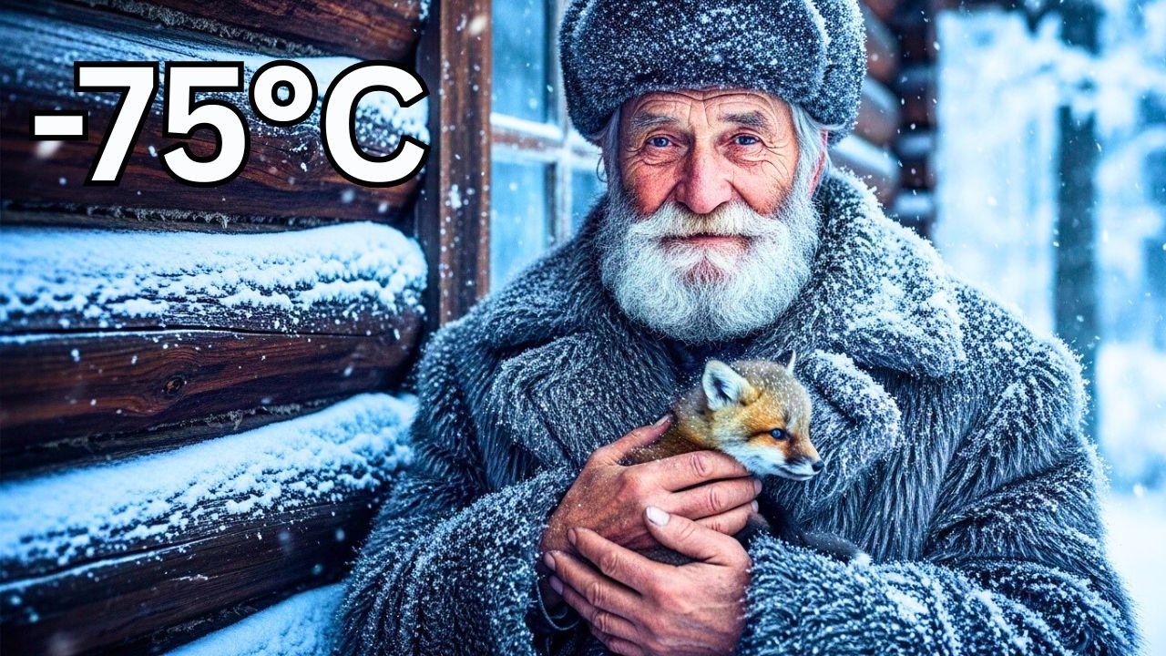 He saved a baby fox at -75°C… Days later something unexpected happened.