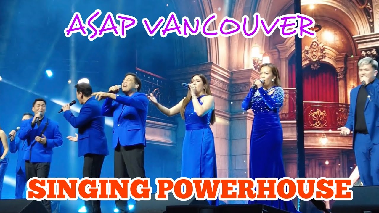 ASAP VANCOUVER SINGING POWERHOUSE #asapvancouver #asap30 #singer #filipino 