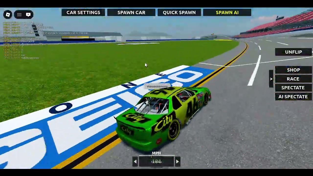 Starting with OLD NASCARS making our way to NEW NASCARS!