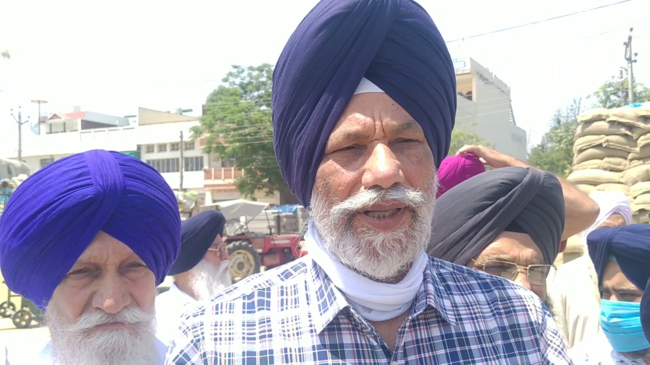 Opposition reaction against Punjab Govt, for obstructing the purchase of wheat crop in, grain market