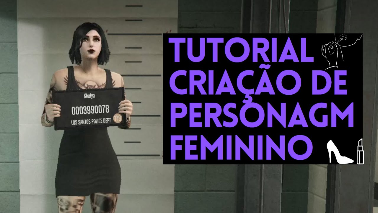 GTA ONLINE - CRIAÇÃO DE PERSONAGEM FEMININA BONITA (LEMBRE GOSTO É GOSTO)